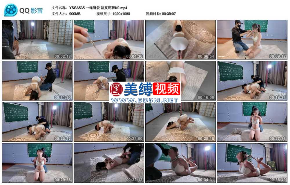 一绳所爱 陪夏珂玩K9