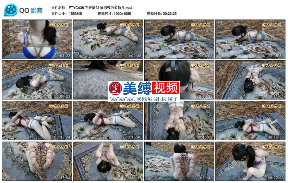 飞天原创 被绑残的柔仙儿