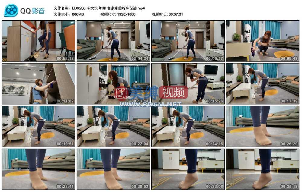 李大侠 娜娜 富豪家的特殊保洁