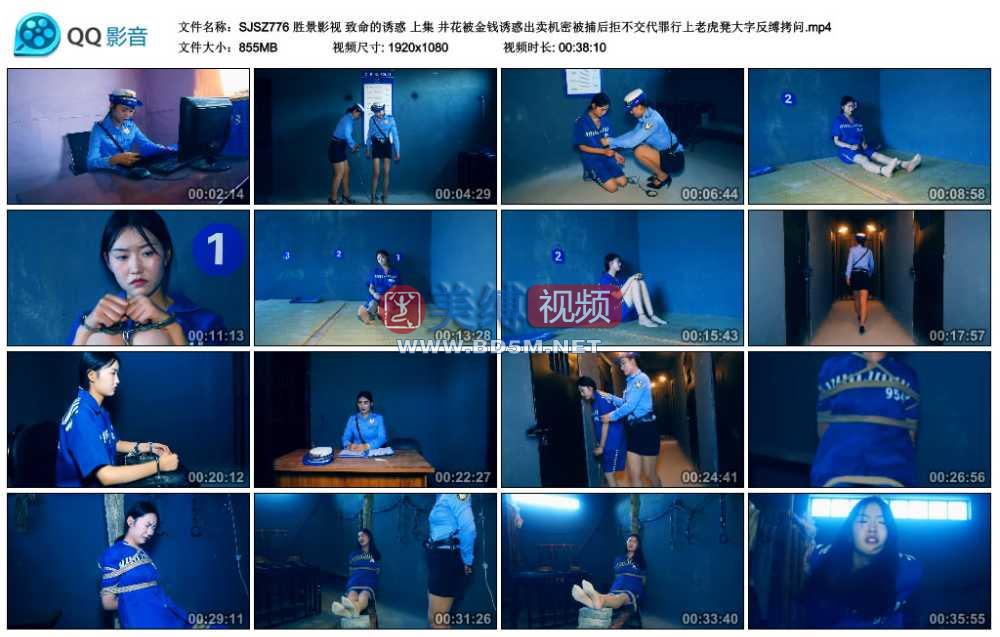 胜景影视 致命的诱惑 上集 井花被金钱诱惑出卖机密被捕后拒不交代罪行上老虎凳大字...