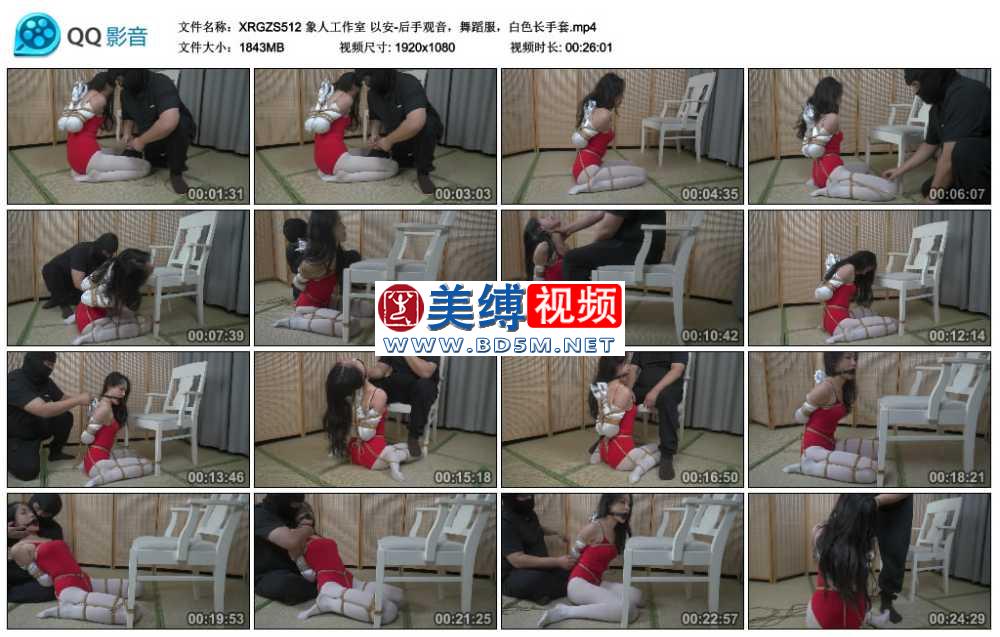 象人工作室 以安-后手观音，舞蹈服，白色长手套