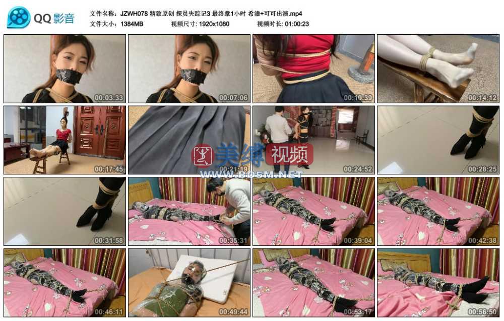 精致原创 探员失踪记3 最终章1小时 希潼+可可出演