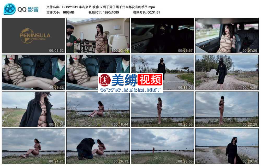 波雅 又到了除了绳子什么都没有的季节_半岛束艺台