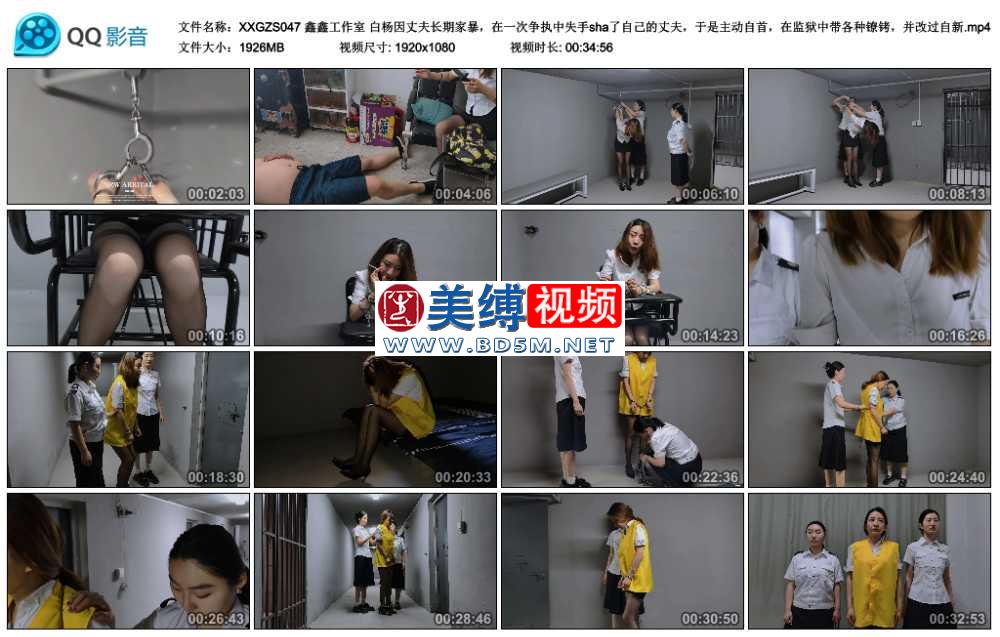 鑫鑫工作室 白杨因丈夫长期家暴，在一次争执中失手sha了自己的丈夫，于是主动自首...