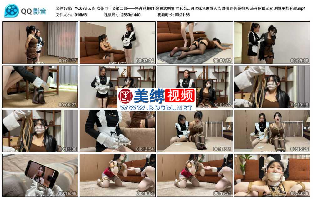 云雀 女仆与千金第二部——鸠占鹊巢01 饱和式剧情 丝袜公司女总裁 被自己的丝袜包...