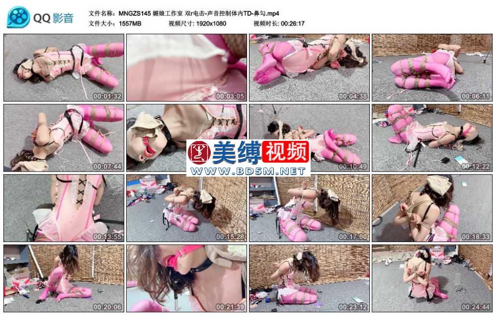 媚娘工作室 双r电击-声音控制体内TD-鼻勾