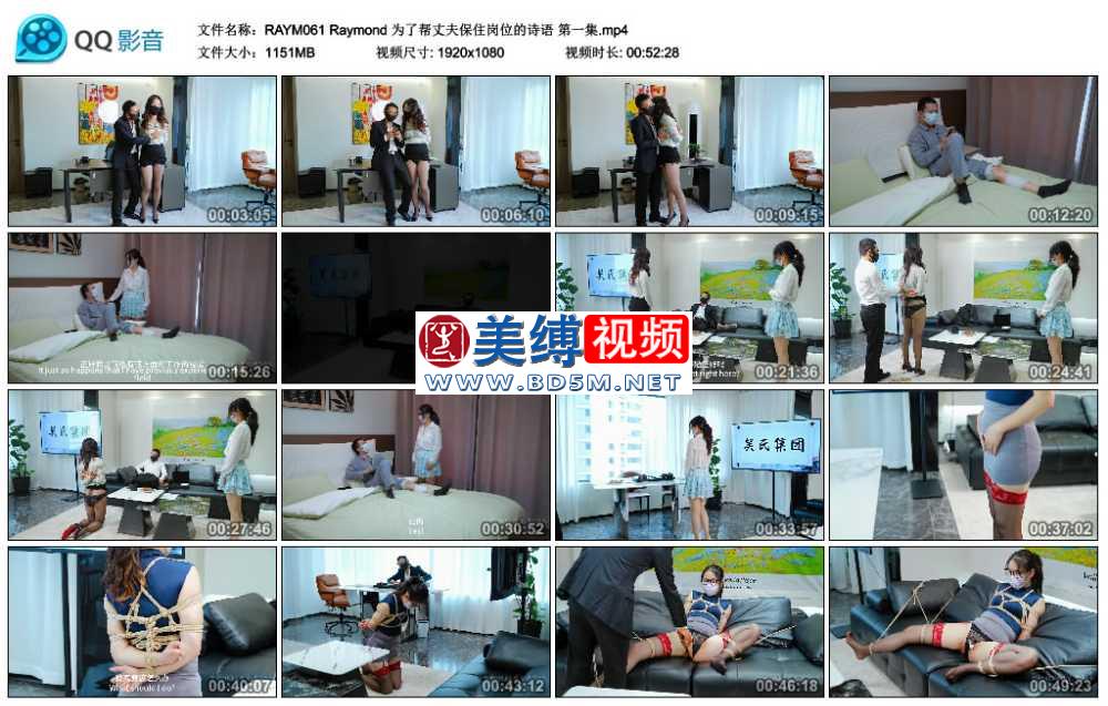 Raymond 为了帮丈夫保住岗位的诗语 第一集